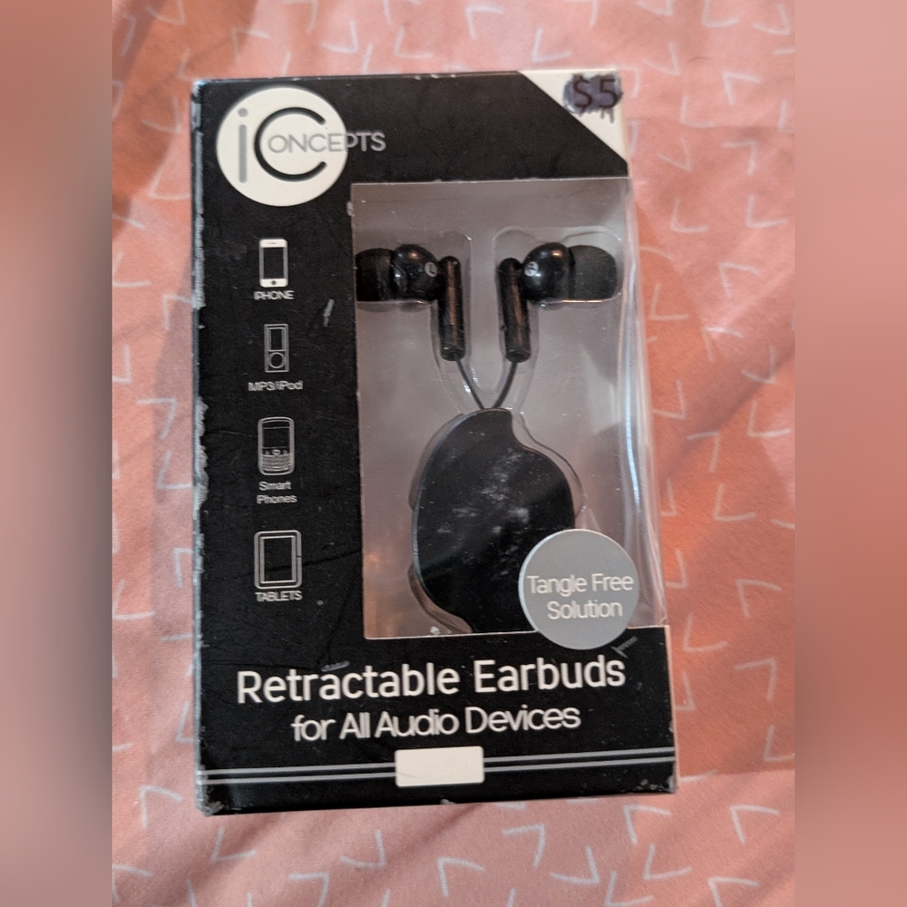 Retractable Earbuds